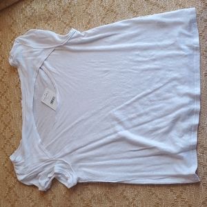 NWT Free people we the free white t shirt M